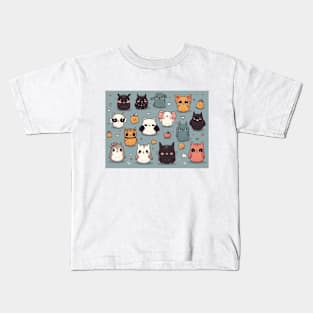 Cute Little Monsters Kids T-Shirt